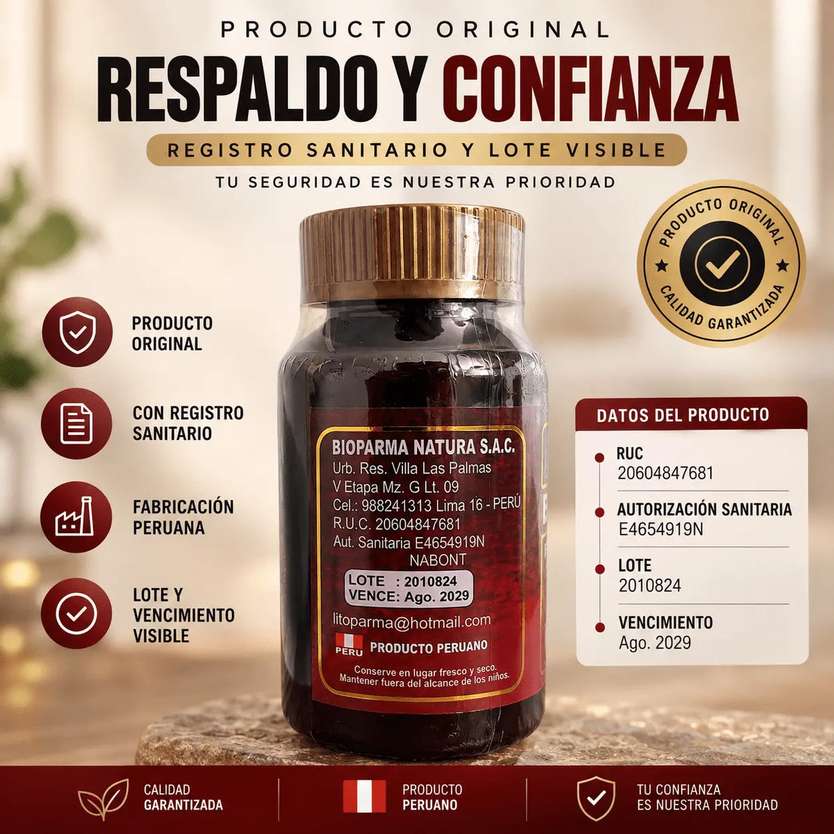 Erect Max Original – Fórmula Natural para Energía y Rendimiento | 30 Tabletas de 400 mg